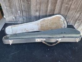 Geigenkoffer schwarz ca 78 cm lang gebraucht Zustand