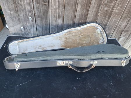 Geigenkoffer schwarz ca 78 cm lang gebraucht Zustand