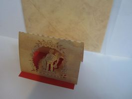 Lasertechnik Einladungskarten Hochzeit, 7 x 10cm, neu