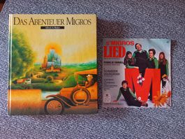 Migros Buch "Das Abenteuer Migros" + Single "s'Migroslied"