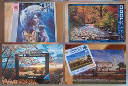 Diverse Puzzle 1000 - 1500 Teile, Stückpreis