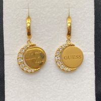 Guess 18KGP Ohrringe NEU