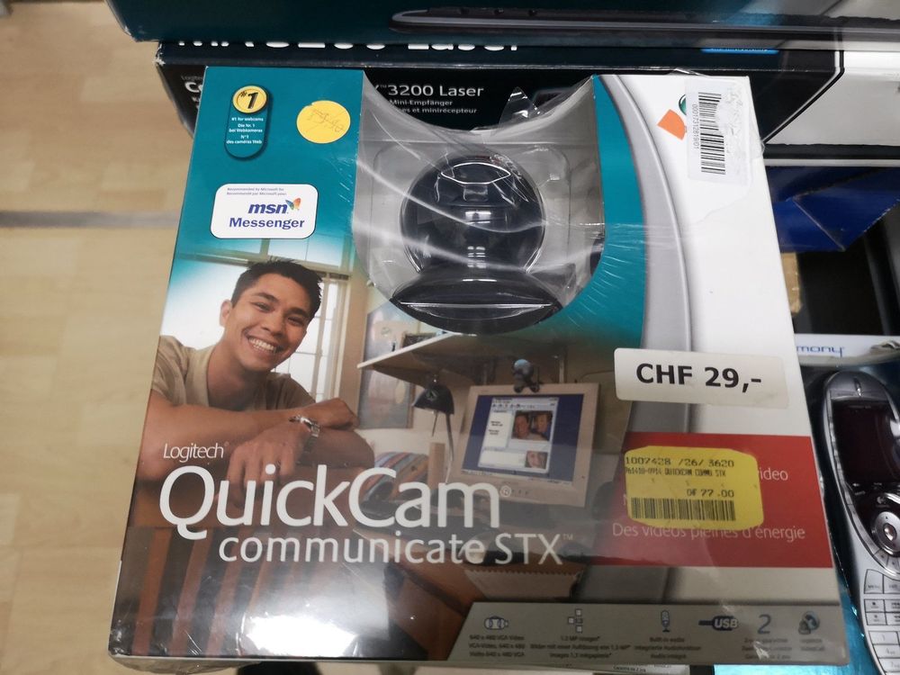 Webcam QuickCam Communicate STX for MSN Messenger Logitech | Kaufen auf ...