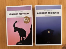 Bündner Alptraum und Treibjagd 2 Krimis von Philipp Gurt neu
