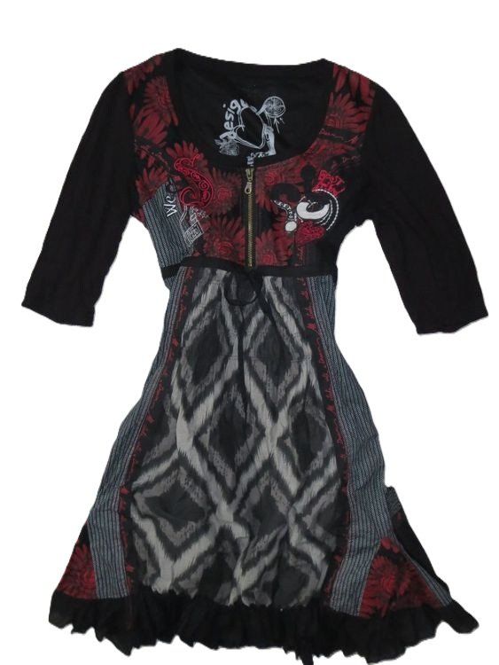 Desigual Vestiti: Desigual - elegantes Kleid Gr. 38 (40) – Usato da Füllinsdorf venduto da Sunnebliemli7