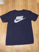 Sportliches T‑Shirt im Nike‑Stil, dunkelblau – Grösse M