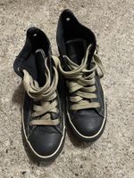 Converse All Star Leder Sneaker Schwarz Grösse 40