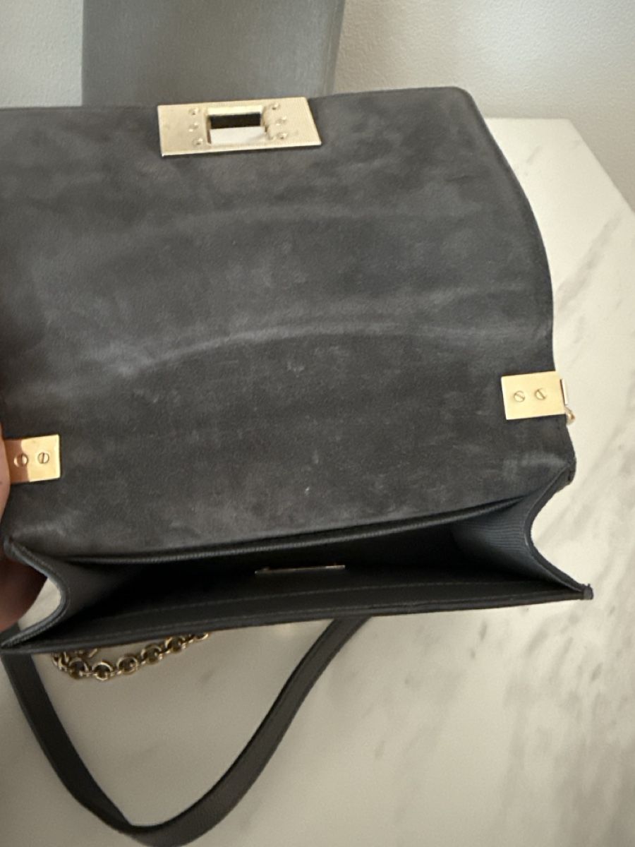 Furla Borse da donna: Furla Damen Tasche Leder grau – Usato da Niedergösgen venduto da RobSim94 1