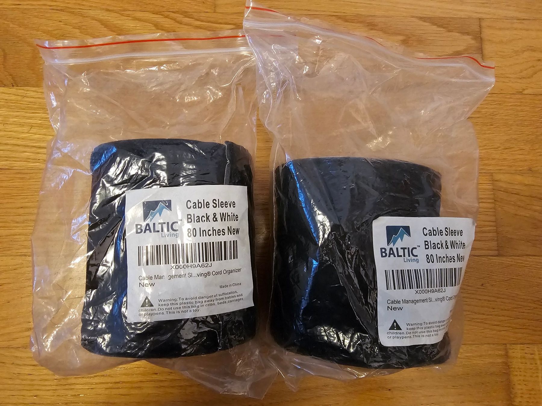 Kabel: NEU: 2x 2m Kabelordner / Kabelschlauch – Neu und originalverpackt aus Zürich von Zurich_M 2