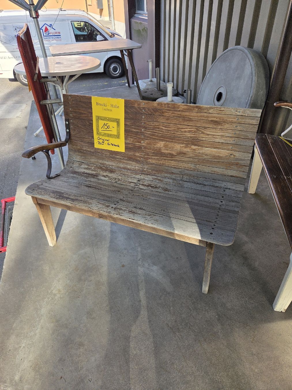 Panchine: antike original BLT - HOLZSITZBANK – Usato da Burg im Leimental venduto da Spuma87 3