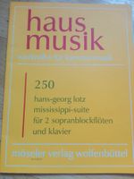 HM250: Mississippi-Suite für 2 Sopranblockflöten und Klavier