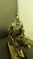 Skulptur Skanderbeg Georg Kastriota Albanien Kosovo