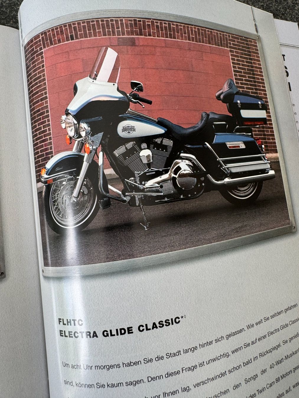 Documenti: Harley-Davidson Katalog, Prospekt, Broschüre von 2002 – Usato da Niederhasli venduto da Berno 2