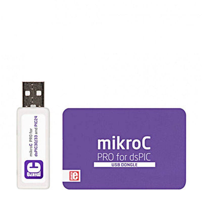Componenti elettronici: Compilateur mikroBasic PRO for dsPIC/PIC24 USB Dongle & CD – Usato da Malleray venduto da pixeleleven