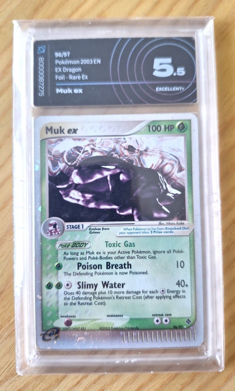 Pokémon Sammelbilder & Trading cards: Muk EX #96 Pokemon Dragon – Gebraucht aus Sugiez von eLCangri90