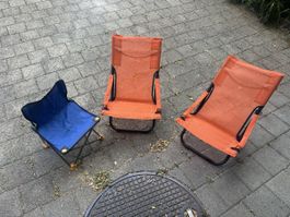 Campingstühle für Kinder (3 Stück)