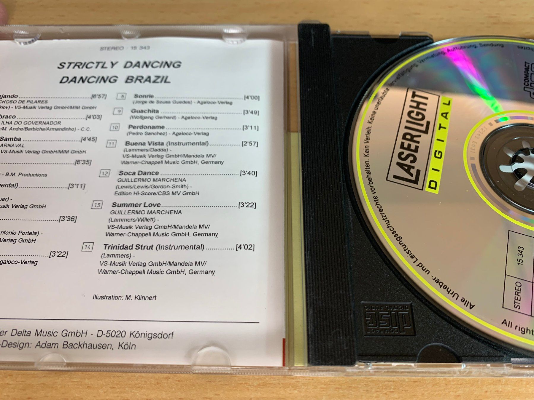 CD: Strictly Dancing - Dancing Brazil – Usato da Rikon im Tösstal venduto da Alpenmutz 2