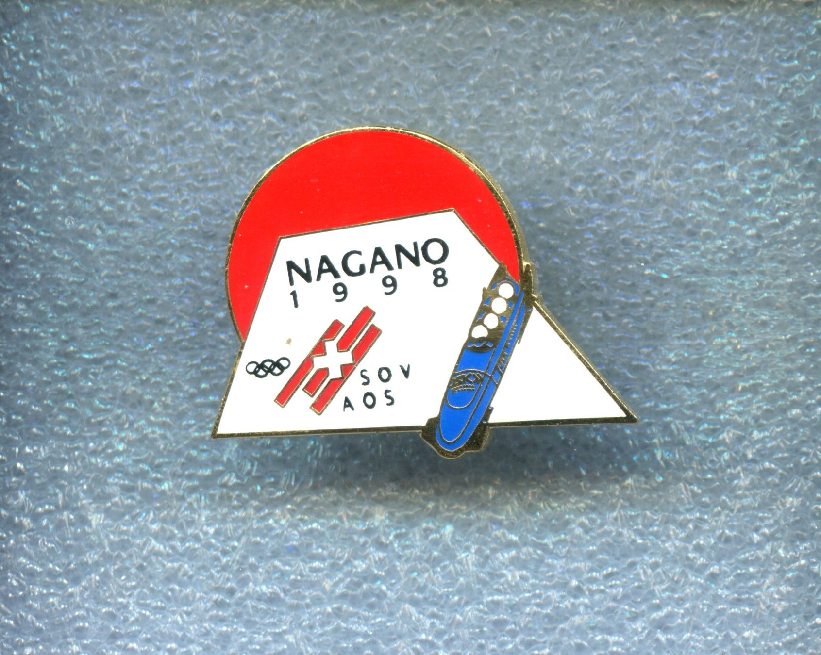 Placchette & Badge: Olympiade Nagano '98  BOB – Usato da Winterthur venduto da Sammleroase