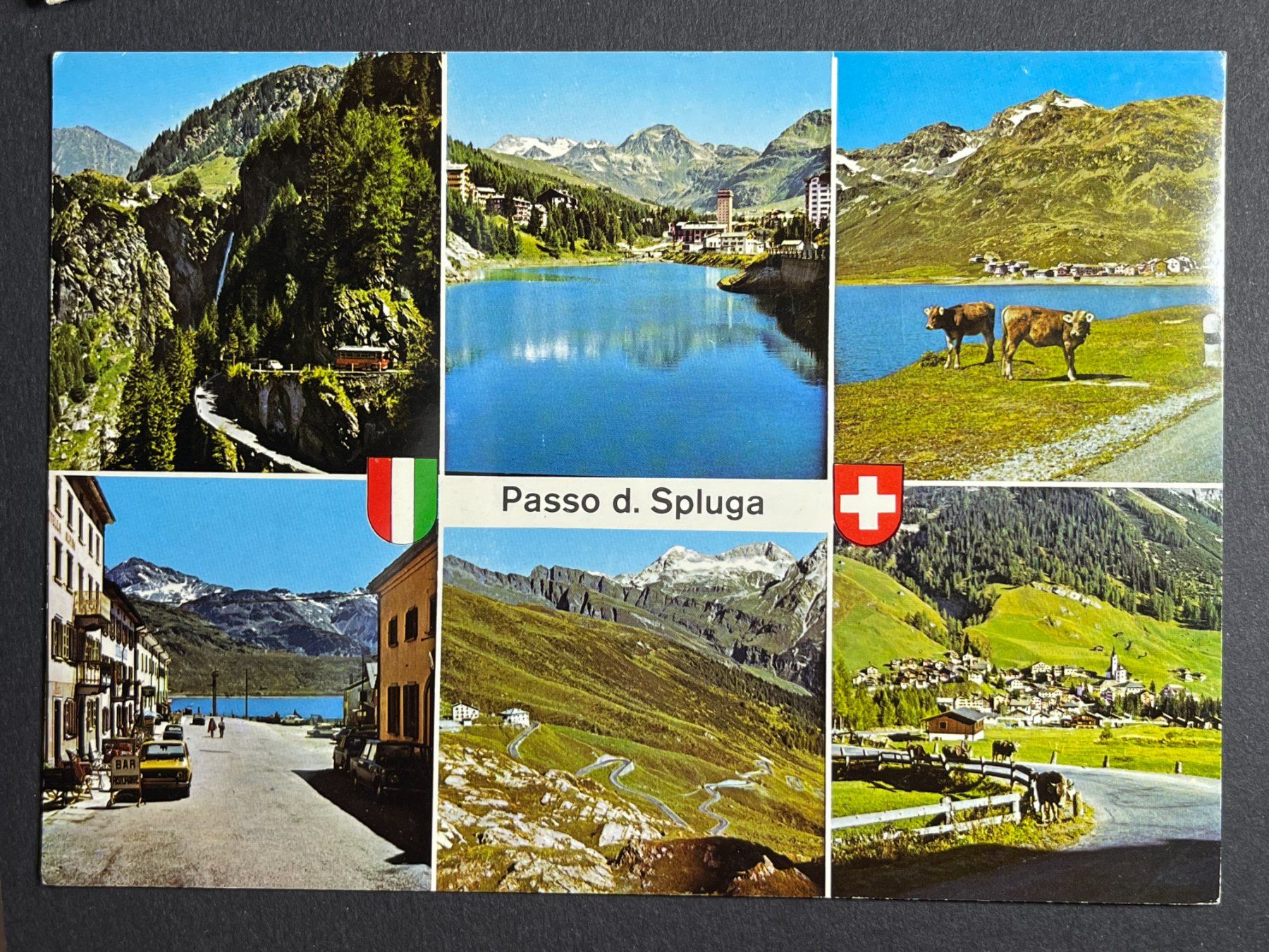 Ansichtskarten: Splügenpass – Gebraucht aus Steg VS von danwer74