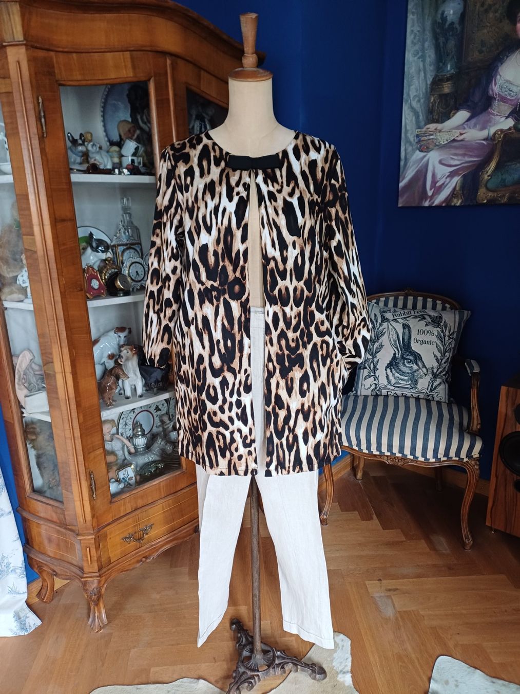 Giacche: Leichte Sommerjacke Leoprint Gr. 36/ 38 – Usato da Romanshorn venduto da Hanibal424