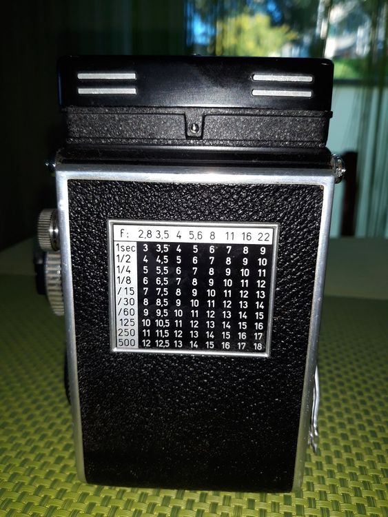 ROLLEIFLEX T TYPE 1 GRIS DE 1960 AVEC 75/3.5 TESSAR, BON ETAT Xml 243 298 17498