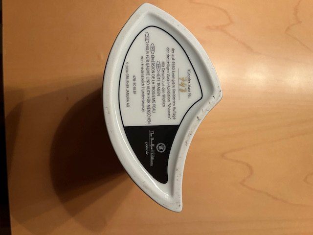 Alle Dekorationen: Hundertwasser Vase neu, ungebraucht – Neu (gemäss Beschreibung) aus Oberrohrdorf von siri-retloW.24 3