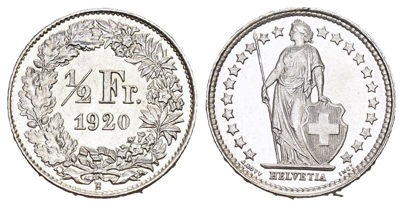 Toutes les monnaies: Schweiz 1920 – D'occasion à Bern par numismatictops