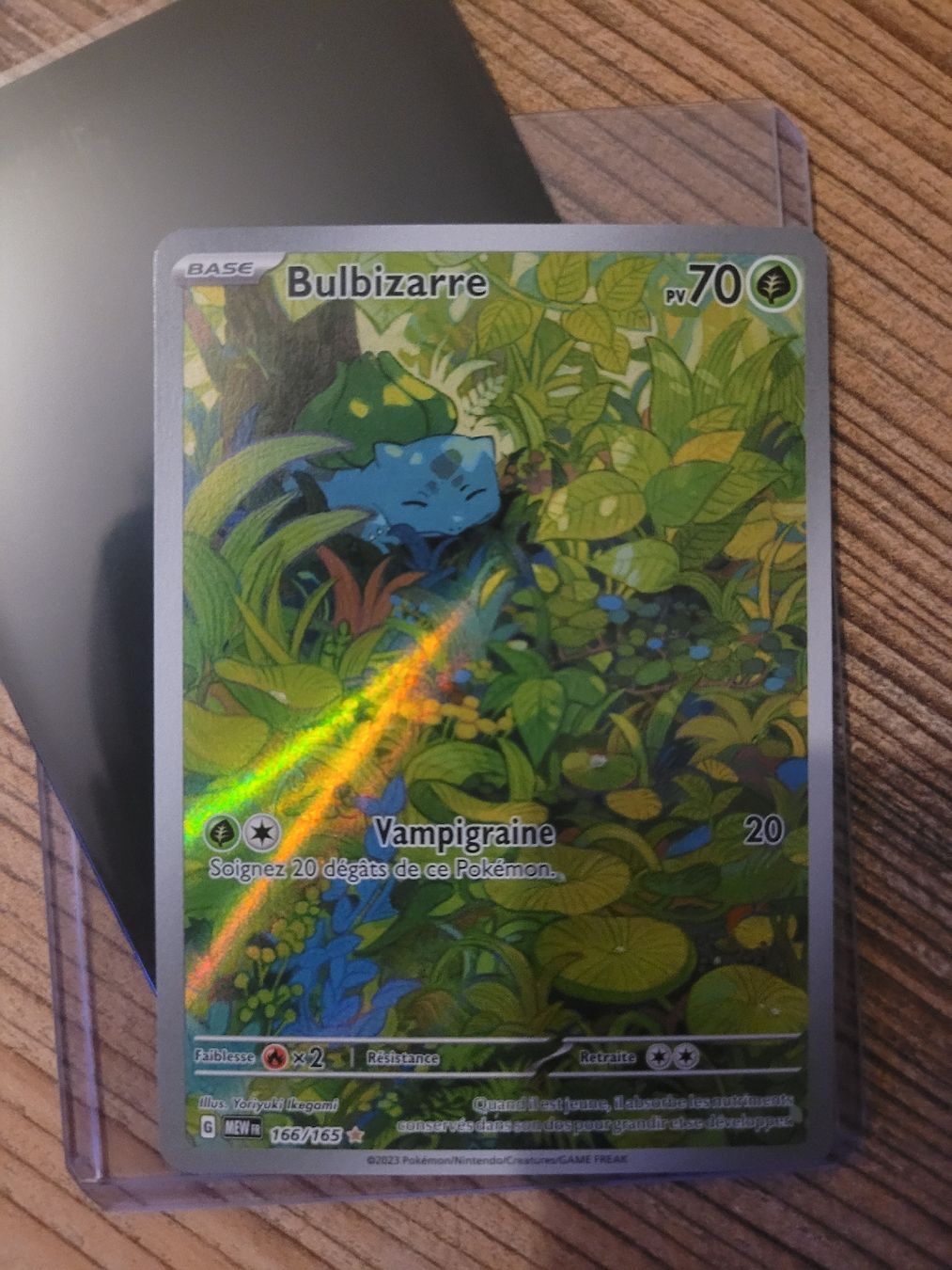 Pokémon Carte collezionabili: Bulbazaur mew 166 fr – Usato da Carouge GE venduto da Legistoric