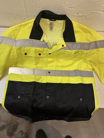 Arbeits-warnjacke  - sicherheitsjacke Weber - NEU