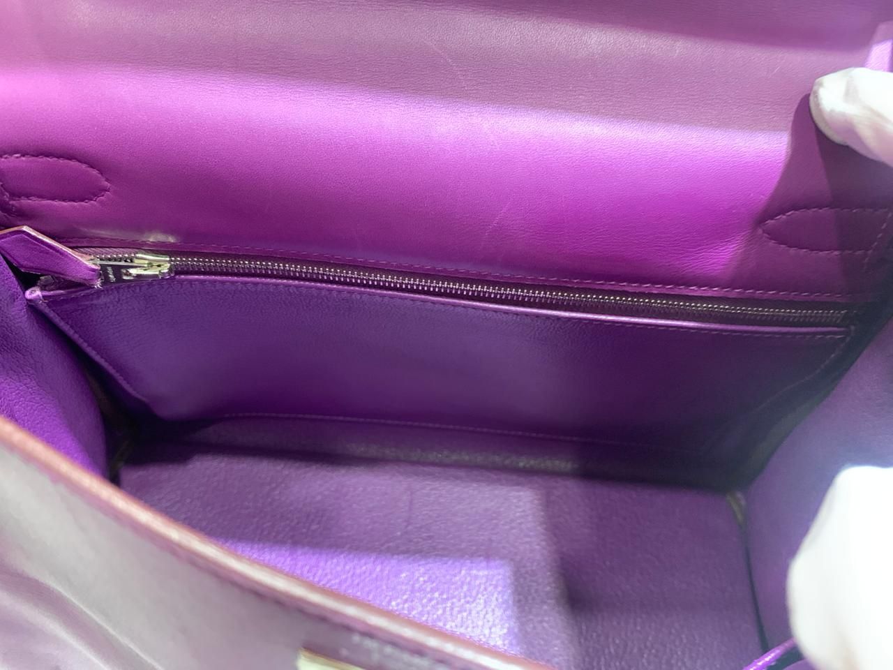 Hermès Taschen für Damen: Hermes Kelly28 Violet Swift Phw M Bababebi – Gebraucht aus Zürich von RoastedCocoNut 7