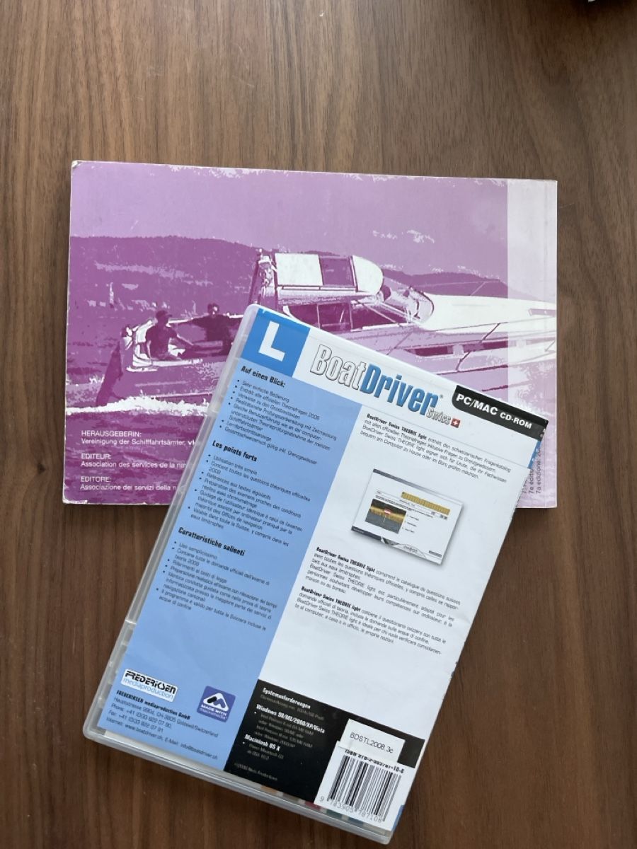 CD: Boat Driver- CD und Prüfungsfragen  – Usato da Kloten venduto da Mianan88 1