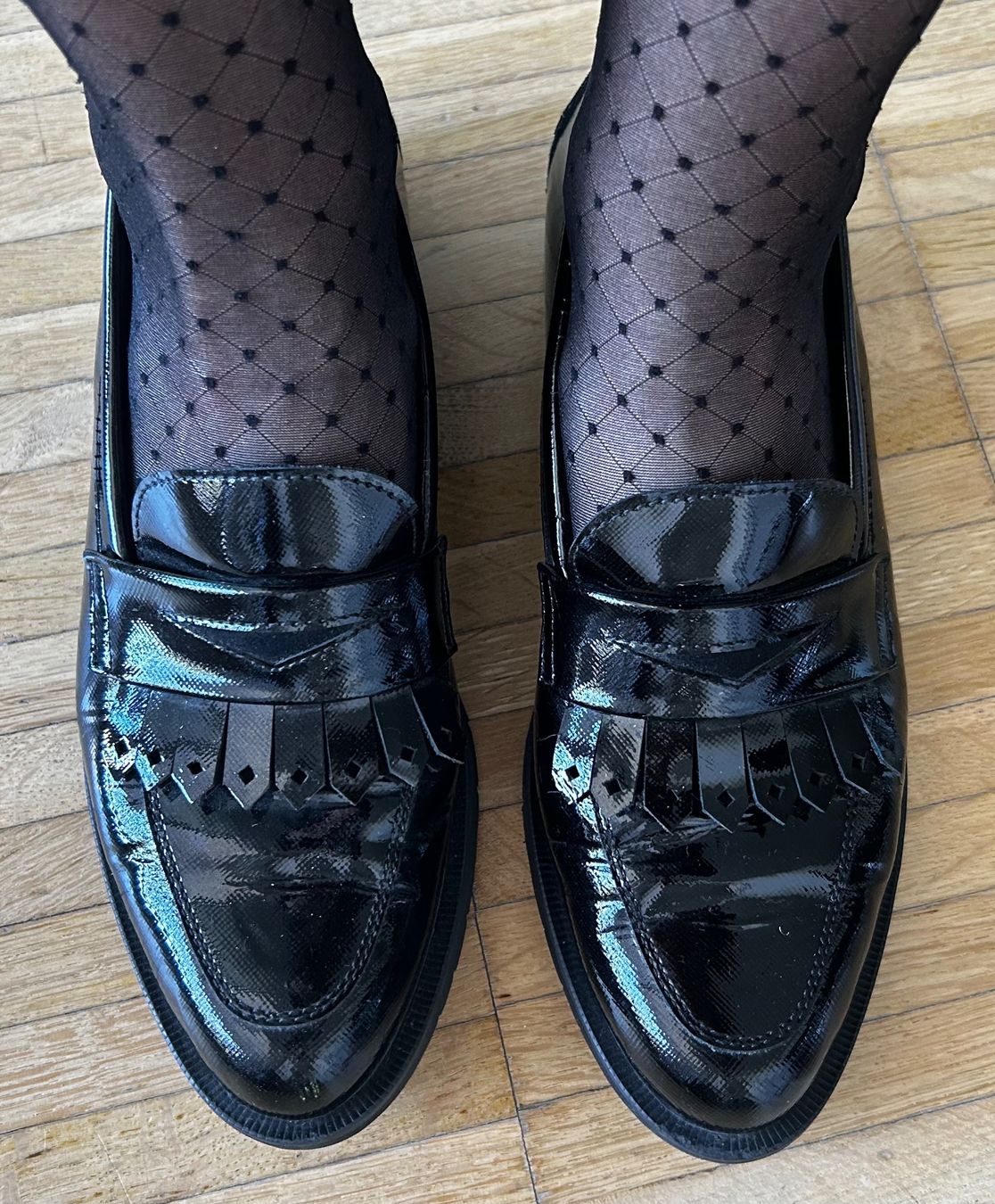 Damenschuhe: Halbschuhe Damen Gr.38 schwarz/dunkelbraun – Gebraucht aus Bonstetten von Audreystyle 1
