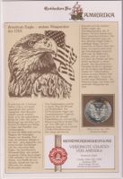 USA Silberdollar 1989 'Entdecken Sie Amerika'