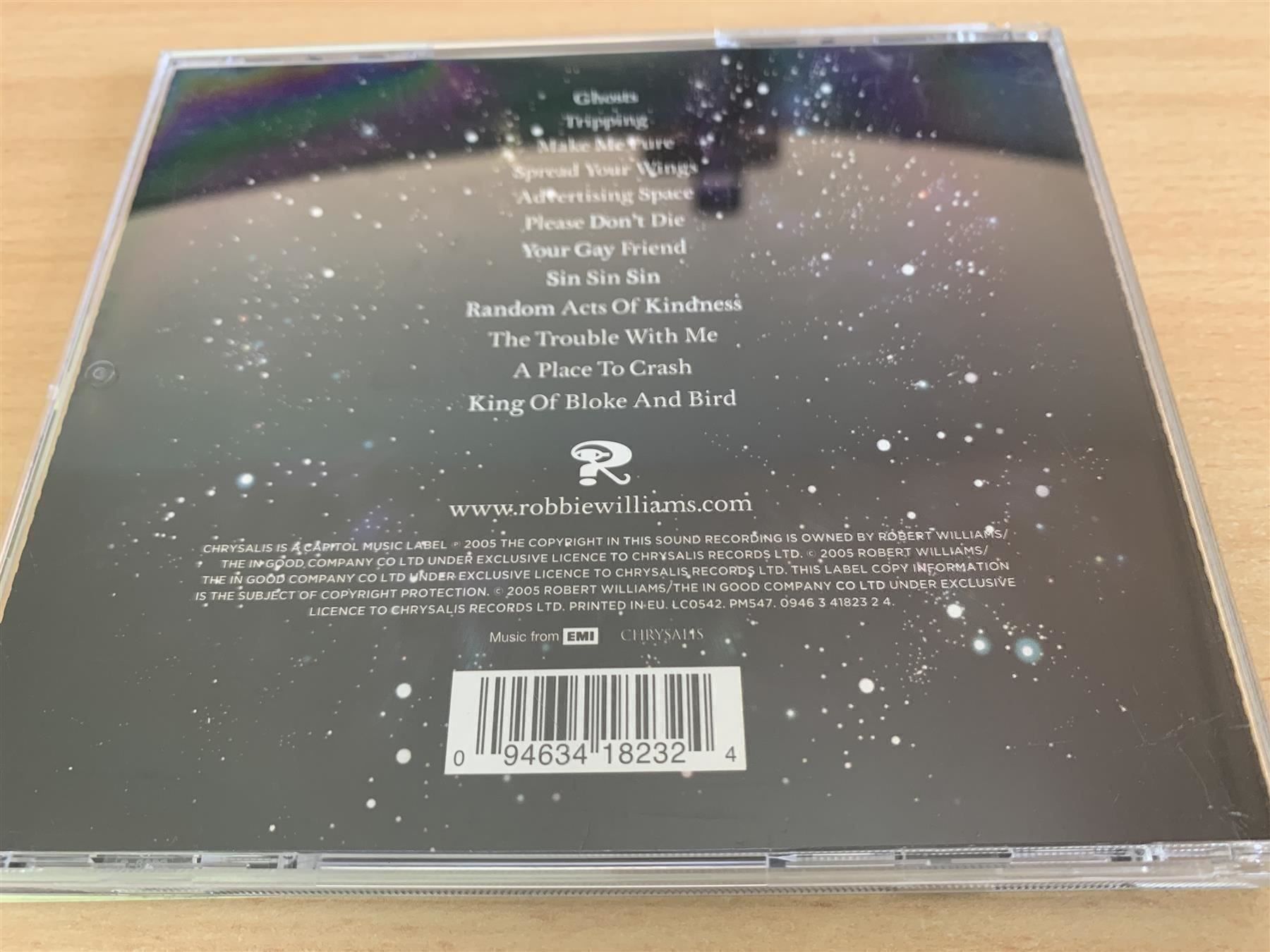 CD: Robbie Williams – Intensive Care – Usato da Rikon im Tösstal venduto da Alpenmutz 1