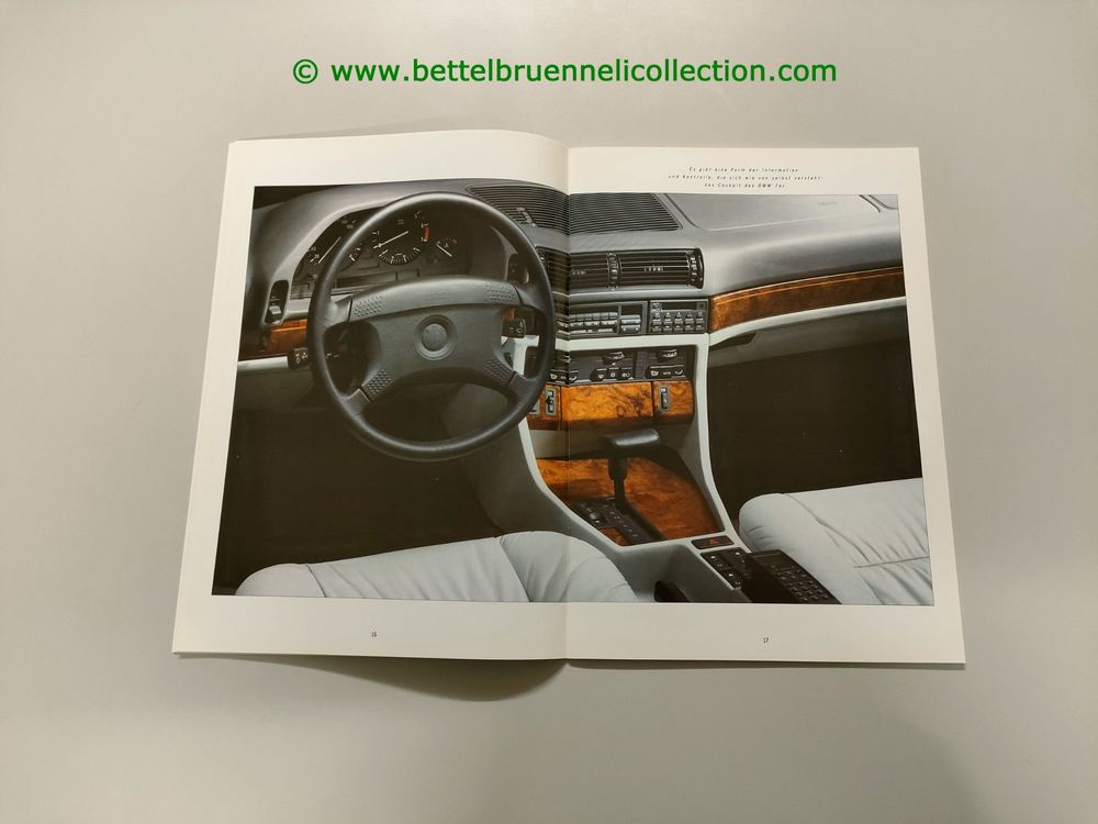 Revue MOT 24/1986 - Analyse Technique BMW Série 7 E32 - Allemand - 6 Pages - Très Bon état