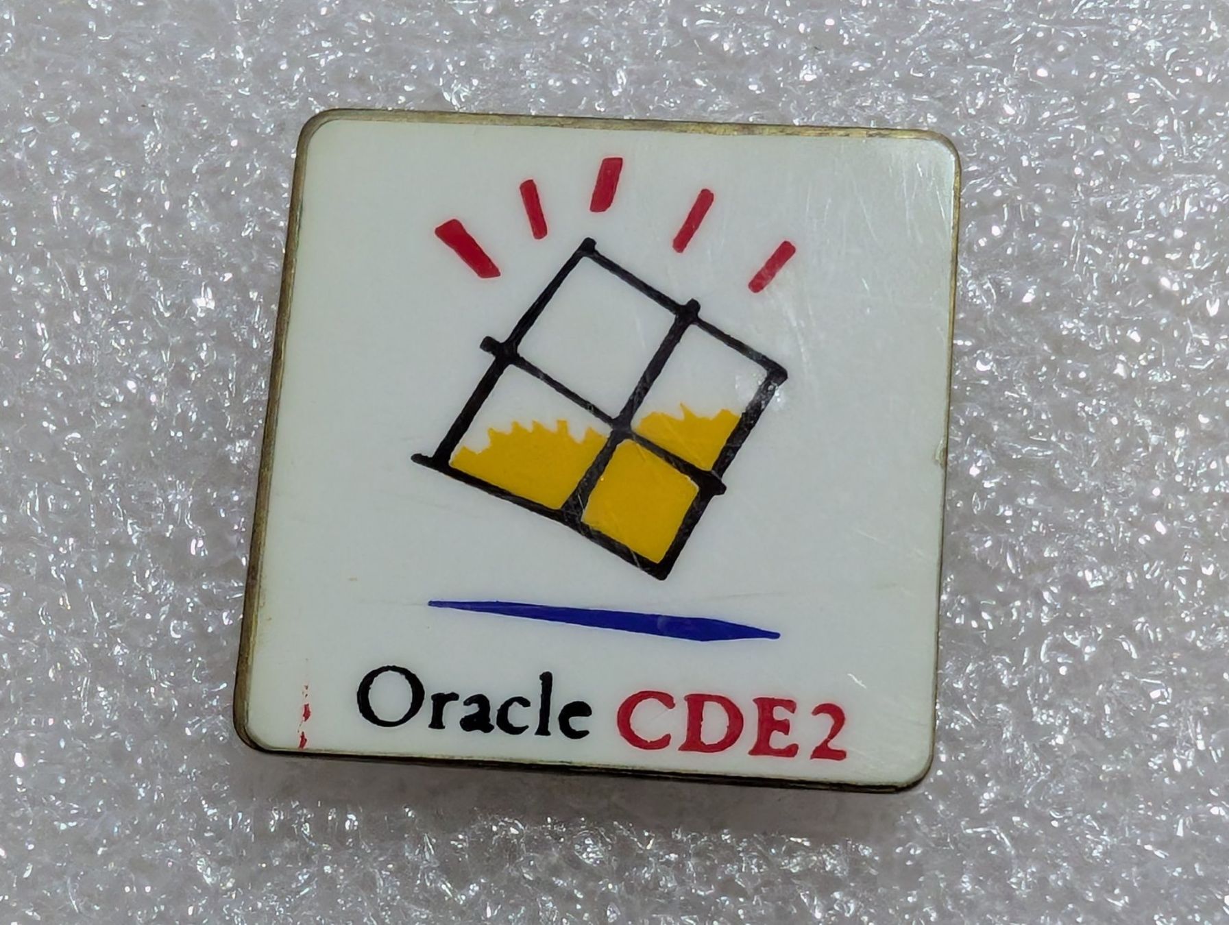 Placchette & Badge: Ansteckpin 257: Oracle – Usato da Oppligen venduto da Pin-Fall-Shop