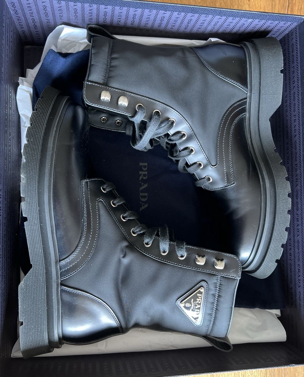 Prada Herrenschuhe: Prada Schnürstiefel – Neu (gemäss Beschreibung) aus Auenstein von mar_8fws