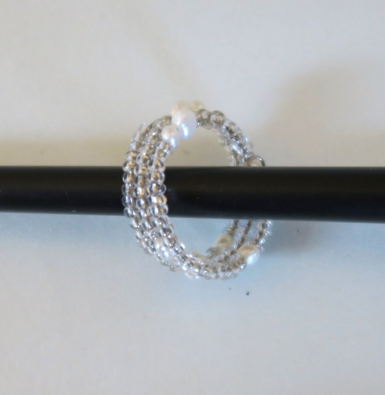 Anelli: Ring Zucht.-und Glasperlen, Gr. 69 mm – Usato da Brittnau venduto da marlenestone 4