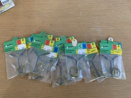 14 Doppel Strassenleuchten, HO neu, H192
