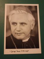 Benedikt XVI / Joseph Ratzinger - handsigniert