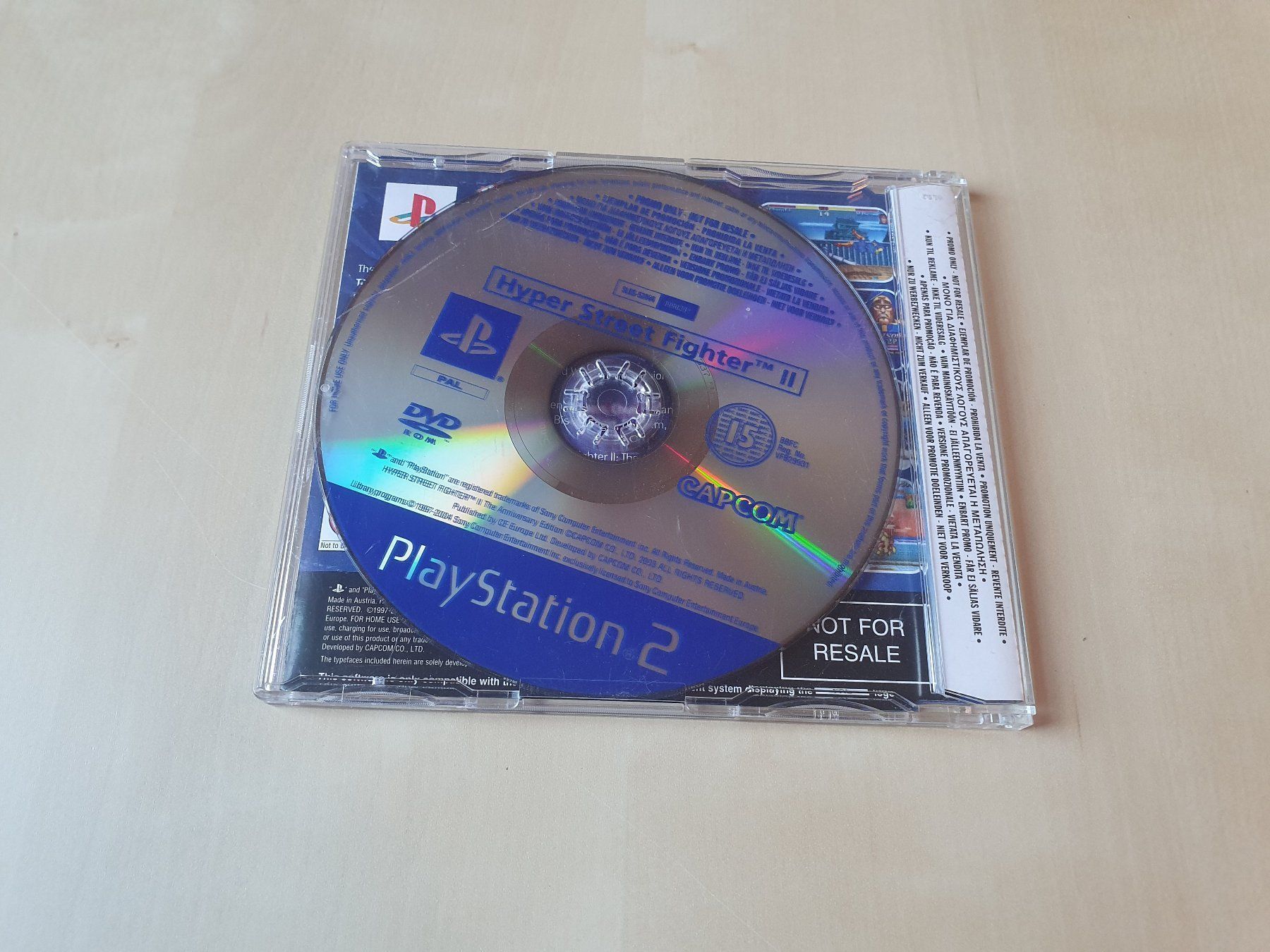Sony Giochi: Hyper Street Fighter II Promo – Usato da Stansstad venduto da collectorsshop 1