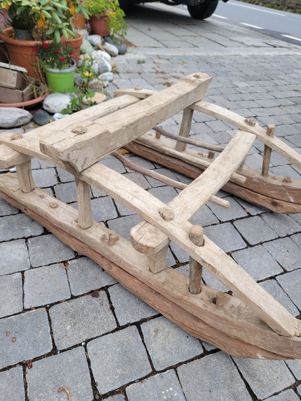 Slitta: Kleiner Holzschlitten – Usato da Sils im Domleschg venduto da platin01 3