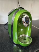 Kaffeemaschine Tchibo grün mit Zubehör, guter Zustand