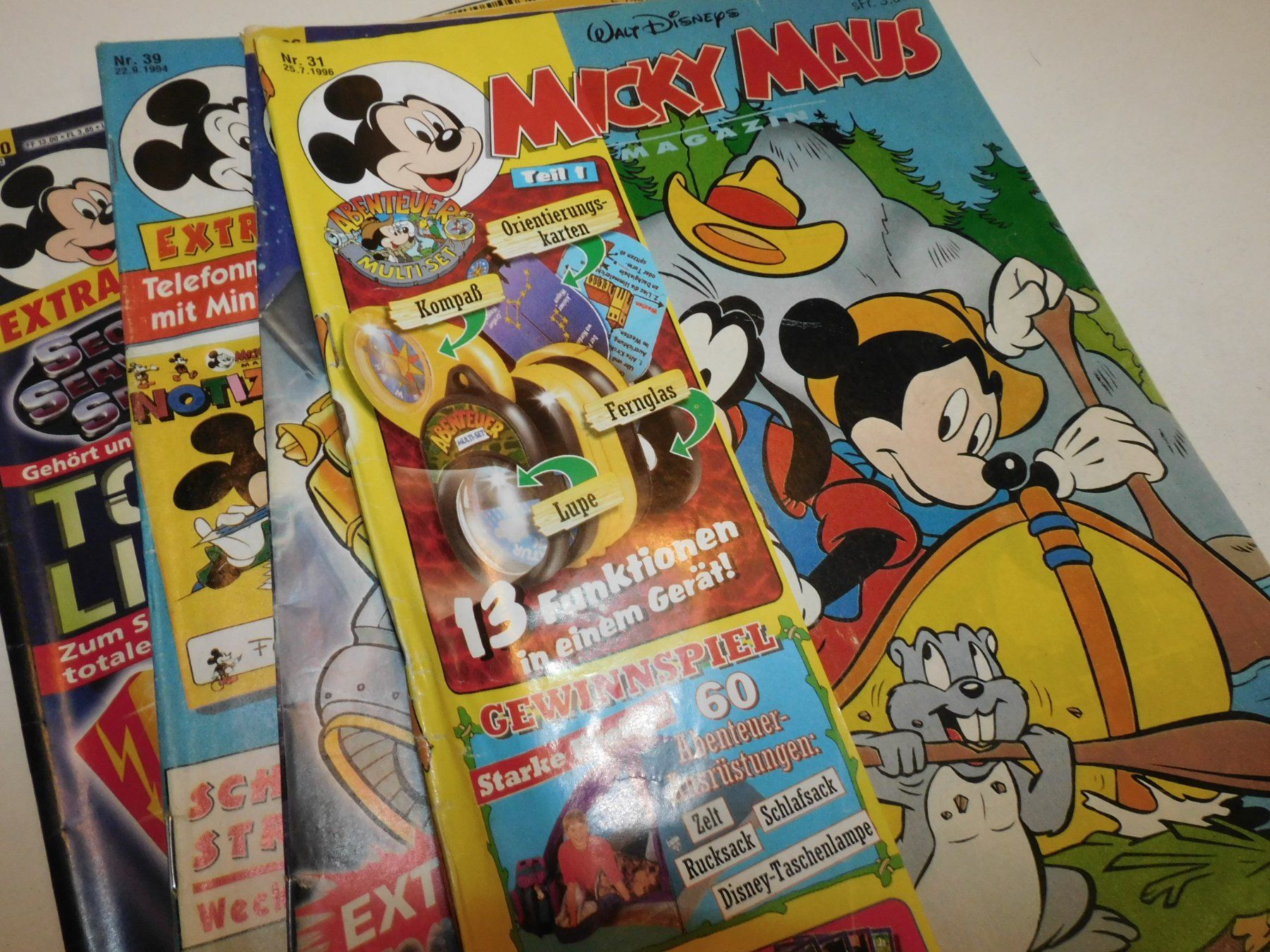 Fumetti: Micky Maus Hefte 8 Hefte div Jahrgänge u Nummern – Usato da Sursee venduto da 76 4