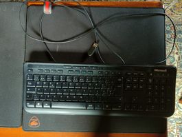 💻 Microsoft Kabel-Tastatur 600 – Perfekter Zustand