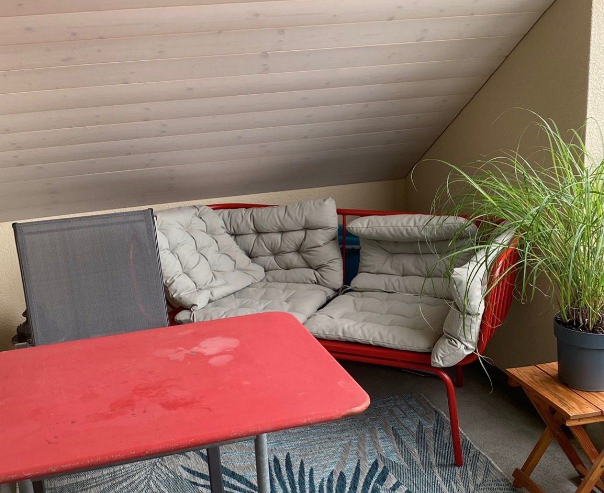 Ikea Bänke: IKEA Bank rot - BRUSEN – Neu (gemäss Beschreibung) aus Steffisburg von melwi77 1