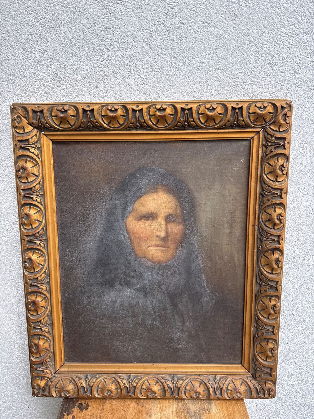 Dipinti: Superbe portrait peint sur toile – Usato da Erde venduto da CBarts