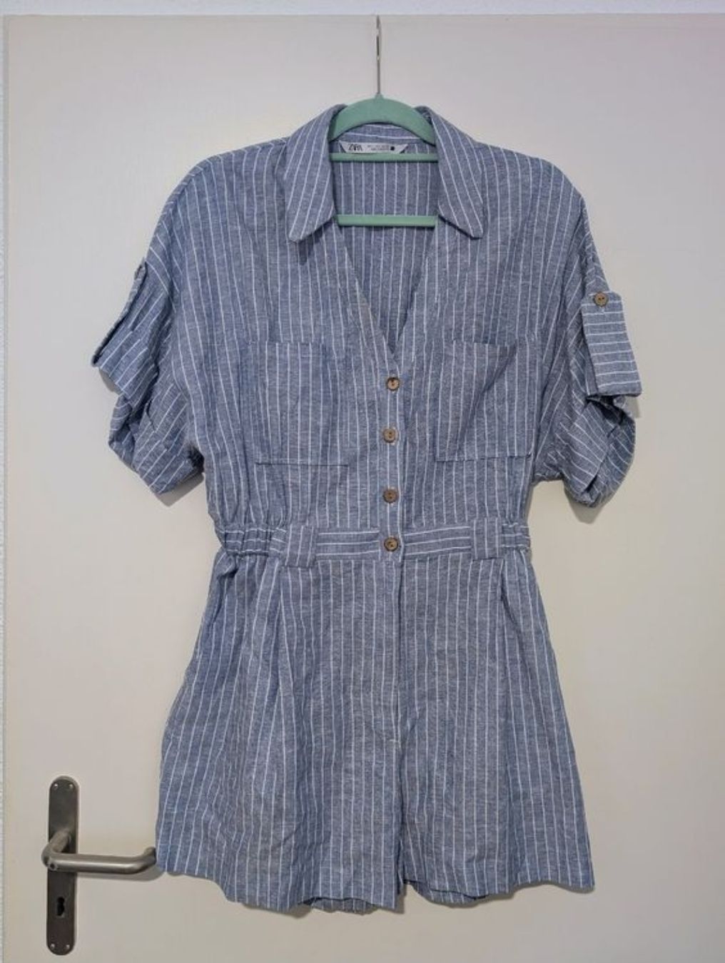 Zara Tute: Zara Jumpsuit Leinengemisch, L – Usato da Bern venduto da christiane_pr