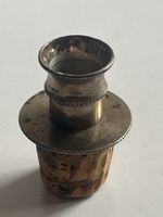 Flaschenverschluss Kork Metall antik (S35)