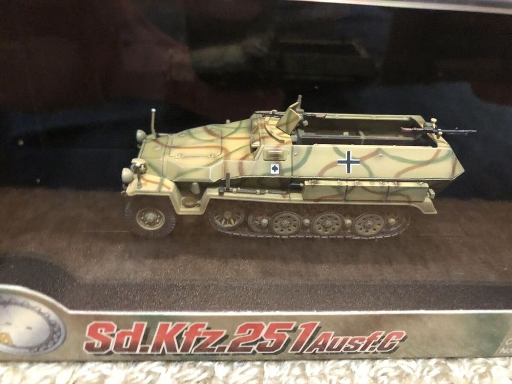 Panzer Halbkettenfahrzeug Sd Kfz 251 Ausf. G Metall 1/72 | Kaufen auf ...